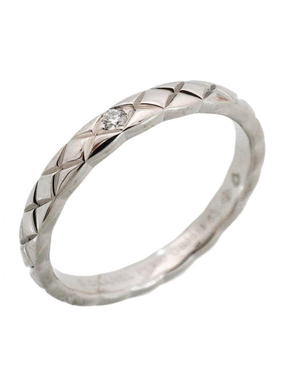 Chanel Ring Coco Crush Platinum Diamond